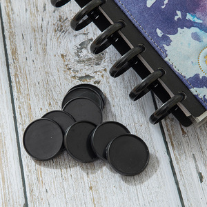Anillas de Plástico Sólido para Encuadernación de Cuadernos, Clips de Plástico con Tapa Abatible, Discbind, Varios Tamaños: 19, 24, 28, 32, 35, 54 mm - Product Image 2