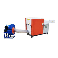 Machine de déchiquetage de tissu Machine de recyclage de déchiquetage de vêtements Machine de broyeur de tissu de rebut