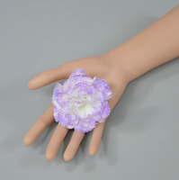 Vente en gros de tiges de carnations en soie modernes faites à la main, fleurs artificielles en vrac, décoration de mariage, de fête et d'événements, centres de table réutilisables