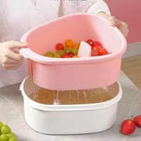 Groothandel Schudbare Fruit- en Groentemand Huishoudelijke Keukenreinigingsmachine Draaibare Draagbare Machine voor het Schudden van Druiven, Aardbeien.