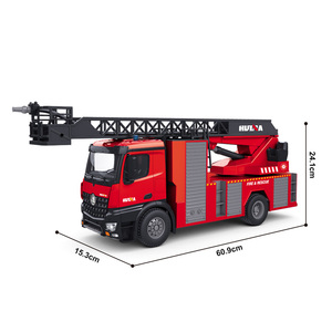 Lehoo huina รถดับเพลิงบันได RC 1561 1/14 22CH ของเล่นควบคุมระยะไกลพนักงานดับเพลิง <span class=keywords><strong>R</strong></span> C รถดับเพลิง - Product Image 5
