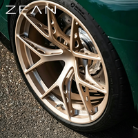 Jantes en alliage forgé sur mesure ZFAN 18-19" 5x112 en aluminium 6061-T6 argentées pour Mercedes Classe E Classe C