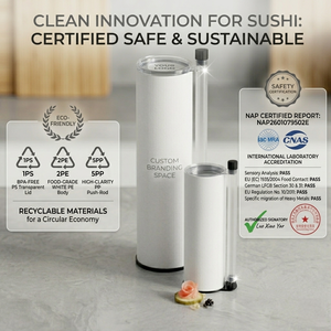 Tube à sushi en gros en forme de cylindre en papier, cylindre en carton recyclable pour une présentation créative <span class=keywords><strong>des</strong></span> aliments - Product Image 5