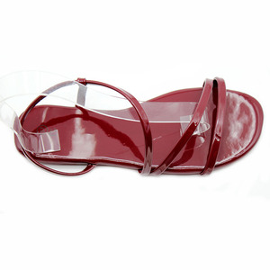 Sandalias de Mujer Casuales de Playa, Estilo Moderno, Suela Plana, Cómodas, Ligeras, Impermeables, Antideslizantes, de PU/PVC, para Verano - Product Image 4