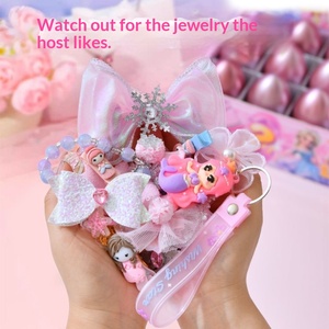 Uovo Dorato Sorpresa per Bambini, Nuovo Modello <span class=keywords><strong>Principessa</strong></span> Elsa, Giocattolo in Plastica per Ragazze, Regalo di Compleanno, Premio per Età 14+ Scuola Elementare - Product Image 4