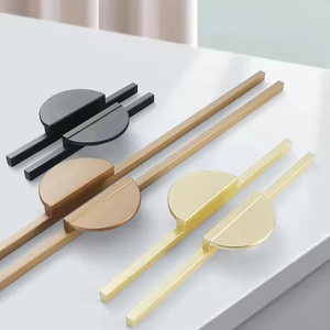 Tirador de Mueble de Diseño Asimétrico Personalizado de Fábrica, Tirador de Mueble de Media Luna, Accesorios para Muebles, Tirador para Muebles de Dormitorio - Product Image 1