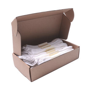 Boîtes d'enveloppe en carton ondulé brun kraft Solution d'expédition recyclable rigide à bas prix Revêtement d'éponge de gaufrage par stratification mate - Product Image 5