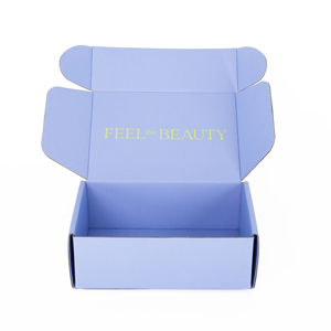 Caja <span class=keywords><strong>de</strong></span> ropa <span class=keywords><strong>de</strong></span> envío <span class=keywords><strong>de</strong></span> papel corrugado <span class=keywords><strong>de</strong></span> lujo, <span class=keywords><strong>precio</strong></span> <span class=keywords><strong>de</strong></span> logotipo personalizado, laminación mate para regalo <span class=keywords><strong>de</strong></span> ropa, <span class=keywords><strong>paquete</strong></span> cosmético - Product Image 2