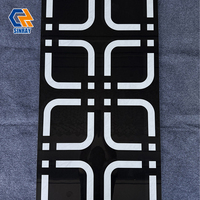 Carreaux de porcelaine modernes résistants à l'usure, antibactériens, résistants aux acides, 9 mm, 600x1200 mm, imitation pierre, pour murs et sols de salle de bain, intérieur