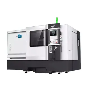 Turning Center CNC Milling Machine With C Axis DMTG DT-40H Slant Bed CNC Lathe With Big Spindle Bore