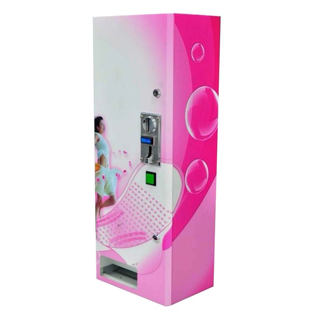 Customized Wall Mount Vending Machine for Pads Cosmetics Towel Vending Dispenser for Women Sanitary Pads Wet Towel