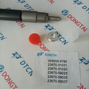 Injecteur à rampe commune 095000-9780 23670-59037 23670-51020 23670-59025 23670-59035 23670-51031 - Product Image 2
