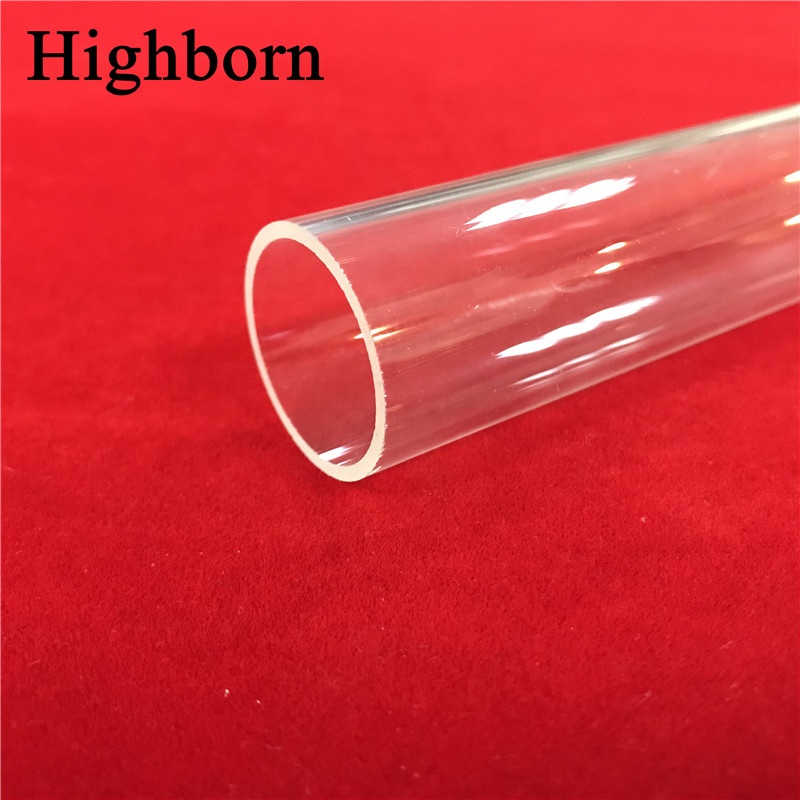 Кварцевые трубки или кварцевые оба конца открываются стеклянный цилиндр