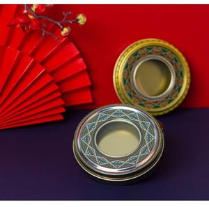 दौर safran सोने धातु एल्यूमीनियम भगवा टिन कर सकते हैं के साथ पैकेजिंग 2g 5g भगवा टिन बॉक्स कंटेनर ढक्कन भगवा - Product Image 3