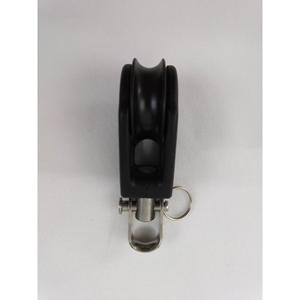 Poulie à bille pour bateau à voile, diamètre de roue 29 mm, diamètre de câble 8 mm, roue simple/ pivotante/ avec manille, accessoire BB-0201F - Product Image 3