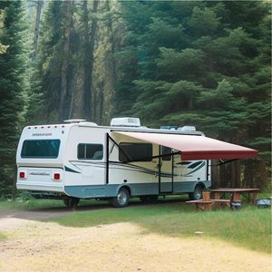 Wareda bras électrique pliable pour camping 12v <span class=keywords><strong>caravane</strong></span> auvent 3m parasol annexe accessoires - Product Image 2