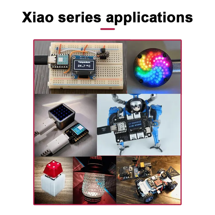 XIAO RP2040 MCU 264KB SRAM Flash 2MB 133MHz двухъядерный рычаг совместимый Raspberry PI серии AI Development Board