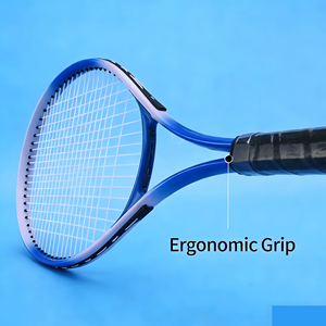 Raquette <span class=keywords><strong>de</strong></span> tennis pour enfants <span class=keywords><strong>de</strong></span> qualité supérieure, en aluminium durable, tension réglable, <span class=keywords><strong>test</strong></span>ée pour la sécurité - idéale pour les écoles et les clubs - Product Image 6