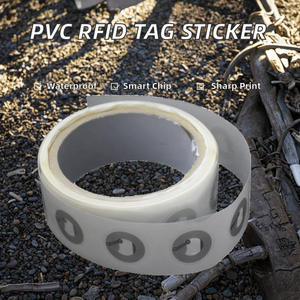 Étiquette autocollante personnalisée en PVC RFID pour entreprise, matériau PET imperméable, puce de qualité, étiquette NFC, impression numérique, film de lamination - Product Image 2