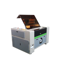 Machine de gravure et de découpe au laser CO2 CNC refroidie par eau Shenhui 9060 pour acrylique, bois, papier, tissu, contreplaqué, plastique, caoutchouc