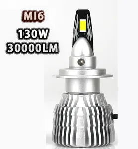 High brightness cheap Led Mi6 6000K h11 LED headlights full brightness auto lighting system h1 h3 h4 h7 h11 9005 9