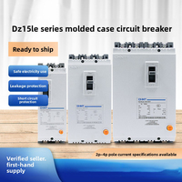 Disjoncteur différentiel à boîtier moulé DZ15LE MCCB RCD 380V 3P 4P 100A Triphasé Quatre fils