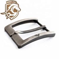HORSE LOVE 40mm 00022 Boucle de ceinture à ardillon personnalisée pour homme/femme, style simple, couleur et design personnalisables