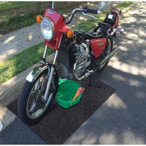 Tapis de sol de <span class=keywords><strong>garage</strong></span> automobile en feutre non tissé velours antidérapant, imperméable et résistant à l'huile, certifié OEKO-TEX - Product Image 4