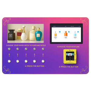 Distributeur automatique de remplissage de pulvérisation de parfum au détail <span class=keywords><strong>moins</strong></span> <span class=keywords><strong>cher</strong></span> accepte les paiements de pièces de billets de carte avec SDK & QR Code & Token System - Product Image 1