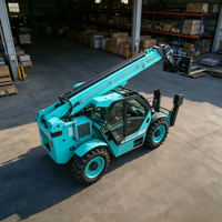Chariot télescopique compact FT4012 de 4000 kg, hauteur de levage de 12 m, 4 roues motrices, diesel, fourni par l'usine