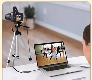 Carte de <span class=keywords><strong>capture</strong></span> vidéo USB C 2 en 1 avec entrée HDMI pour jeux et caméra - Product Image 5