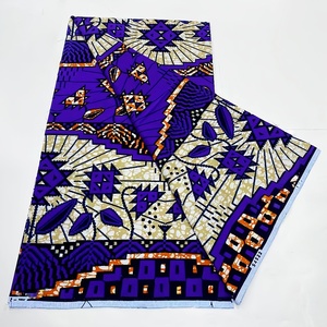 Nouveau Tissu Africain Batik Populaire pour Femmes, Tissu Imprimé Superbe, Tissu pour Robe <span class=keywords><strong>Femme</strong></span>, Coton Doux, Véritable Wax de Haute Qualité - Product Image 2