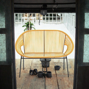 All Weather Waterproof Rattan Modern Design Hotel Outdoor <b>Bistro</b> <b>Set</b> Electric Rotating Comfortable Patio Garden Leisure-Chairs - Product Image 3