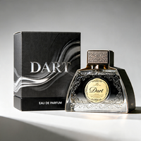 Nouveaux flacons de parfum design 50ML 100ML, flacon de parfum en verre carré, flacon de parfum vide avec emballage boîte