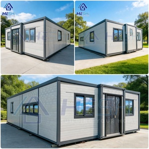 Casa Contenedor Modular Expandible de Acero Ligero, Desplegable en 1 Hora, 40Ft 30Ft 20Ft, 4 Dormitorios, 2 Baños, Mini Casa, Casita - Product Image 5