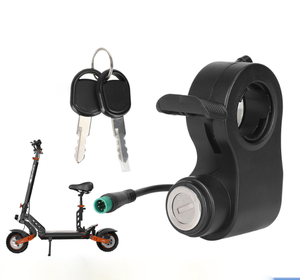 Kunci Pintu Elektrik Terintegrasi dengan Throttle Dial Jari Lima Pin untuk Skuter Kukirin G2max/G2pro/G2proDB - Product Image 1