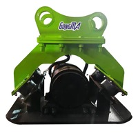 Compacteur vibrant hydraulique pour excavatrice avec moteur à vendre, modèle PC Gongma GM03, accessoire de vibration du sol