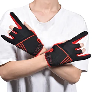 Anti Skid Breathable Elastic Semi-Finger Outdoor Leisure Sports Accessories Bowling Ball Gloves