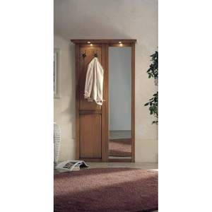 Pannello in legno e specchio Wine Cabinet Console da tavolo mobili per la casa con faretto superiore per il modo di ingresso - Product Image 1