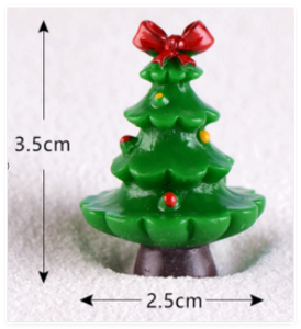 GreenTree 3D Mini Hada Jardín Estatua Decorativa Animal de Dibujos Animados Figura Resina Artesanía Niño Navidad Baño <span class=keywords><strong>Bomba</strong></span> Juguete - Product Image 2