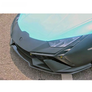 Nouveauté BTC pour Lamborghini Huracan LP580 LP610 <span class=keywords><strong>EVO</strong></span> 2014-2023 : Amélioration de style Tecnica avec pare-chocs avant et arrière en fibre de carbone sèche - Product Image 3