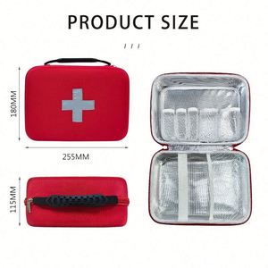 Enterprise <b>School</b> First Aid <b>Kit</b> Case Durable EVA Naloxone Emergency Medical Storage Leather Canvas PU Nylon Polyester Outdoor - Product Image 3