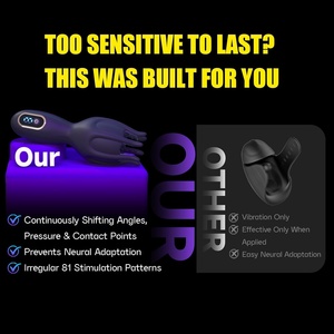 360 °   Vibrador de Pene con Estimulación del Glande, Rotatorio y Vibrante, Juguete Sexual para Hombres, Masturbador Automático Masculino - Product Image 3