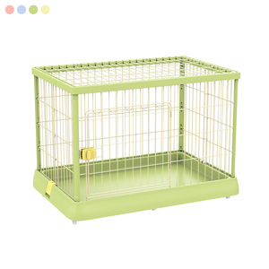 Çıkarılabilir evcil hayvan kafesi ve kolay kurulum ile ağır lüks tel örgü levha güçlü kilitleme evrensel tekerlekler kutulu kedi köpek kafesi - Product Image 4