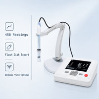 Nouveauté : pH-mètre numérique de paillasse DPH100 avec précision de 0,1, écran LCD, personnalisable OEM, appareil de mesure de laboratoire