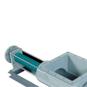Pompe à vis pour alimentation en boue sèche, trémie à ouverture carrée, transfert de matériaux non fluidifiés sur mesure - Product Image 1