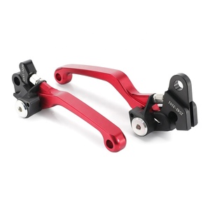 Par de Manetas de Freno y Embrague Pivotantes de Aluminio CNC para Manillar de Motocicleta para <span class=keywords><strong>HONDA</strong></span> <span class=keywords><strong>CRF125F</strong></span> CRF150F CRF230F CRF250F - Product Image 5