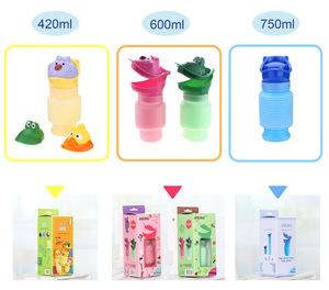 <span class=keywords><strong>Pot</strong></span> de toilette portable et réglable pour <span class=keywords><strong>bébé</strong></span>, idéal pour les voyages, pour l'apprentissage de la propreté des enfants (garçons et filles), avec motif de dessin animé - Product Image 3