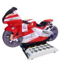 Moto X 3D pour enfants Msky, jeu de moto d'intérieur, machine à monnaie pour enfants avec écran LCD de 17 pouces, certifiée CE