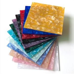 <span class=keywords><strong>Panneau</strong></span> acrylique nacré bleu foncé 8*12 pouces feuille acrylique nacrée 3mm d'épaisseur feuille acrylique coulée pour les artisans - Product Image 1